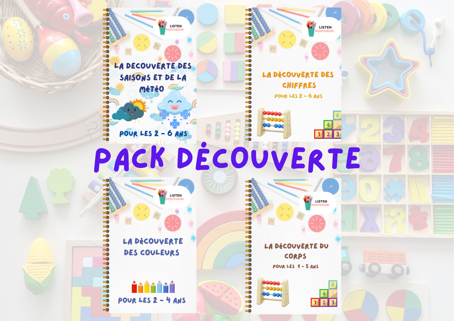 PACK DÉCOUVERTE LIVRET